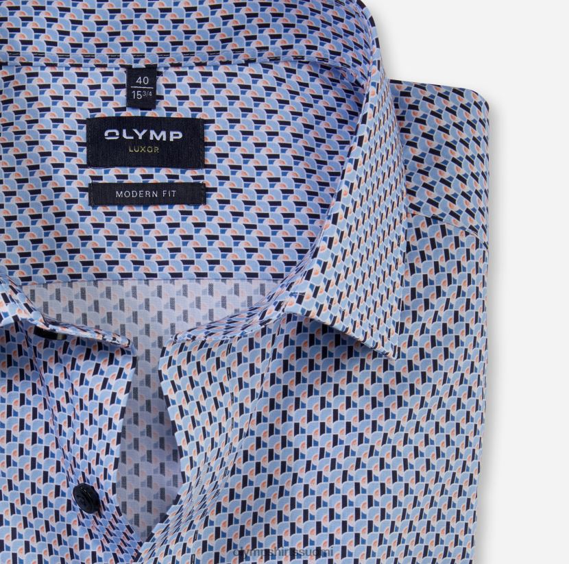 vaatetus OLYMP luxor moderni istuvuus, bisnespaita, globaali kent, oranssi 24N6D1192