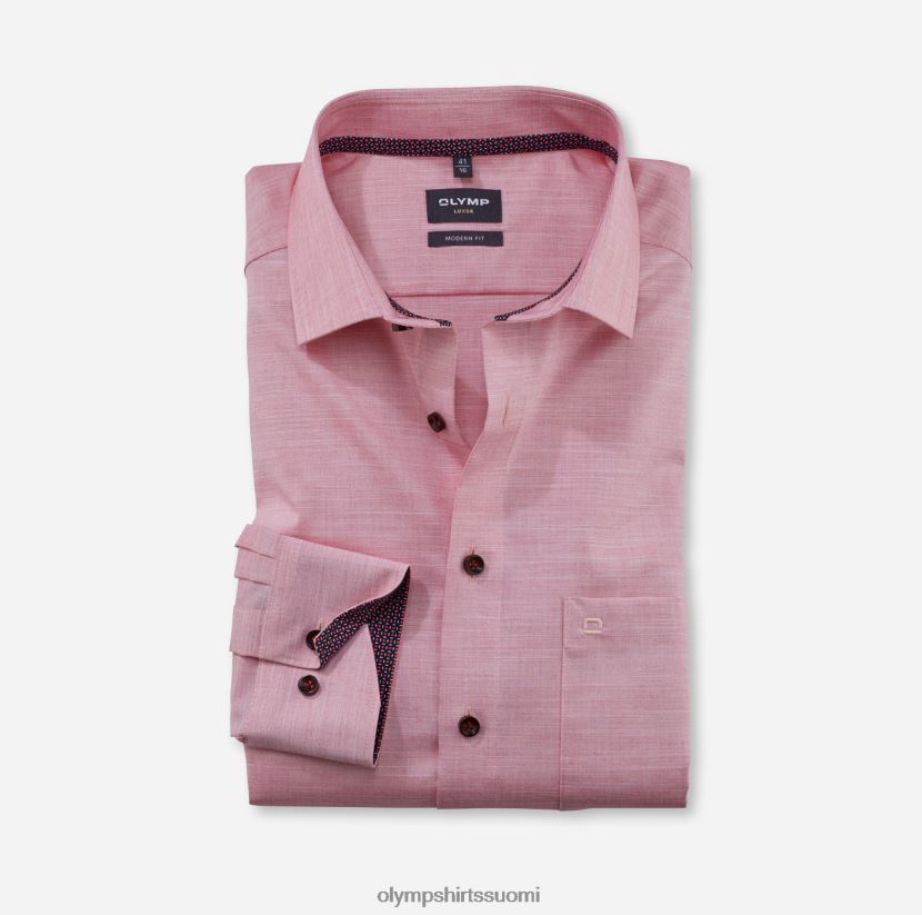 vaatetus OLYMP luxor moderni istuvuus, bisnespaita, globaali kent, punainen 24N6D1298