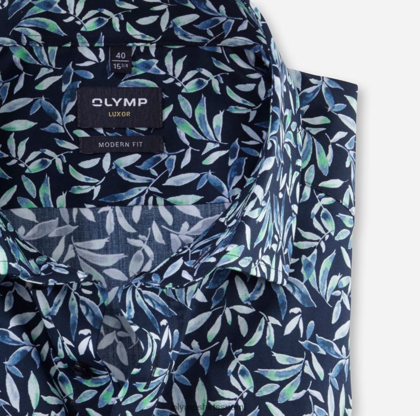 vaatetus OLYMP luxor moderni istuvuus, bisnespaita, globaali kent, vaaleanvihreä 24N6D1035