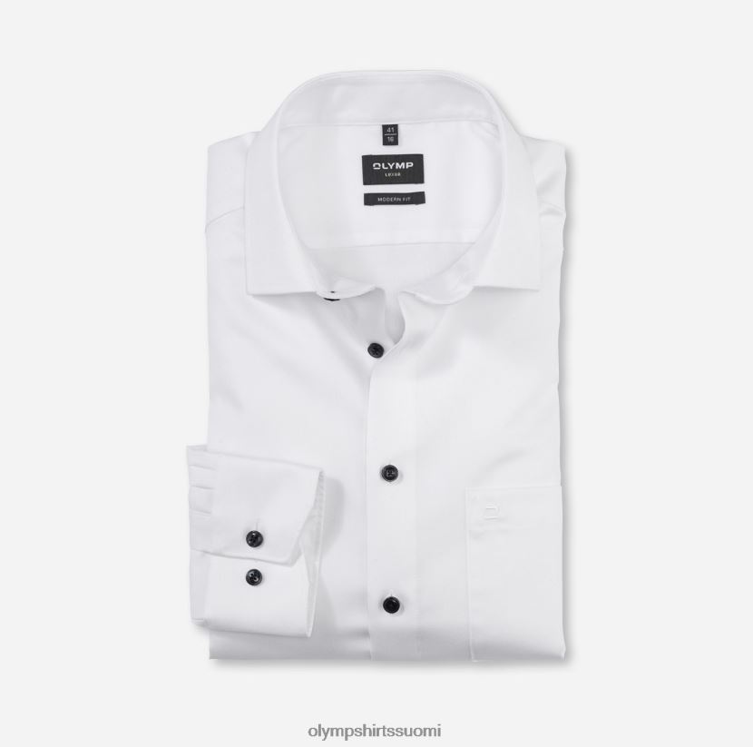 vaatetus OLYMP luxor moderni istuvuus, bisnespaita, globaali kent, valkoinen 24N6D954