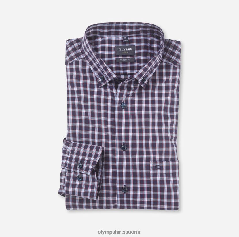 vaatetus OLYMP luxor moderni istuvuus, bisnespaita, napitus, punainen 24N6D1254