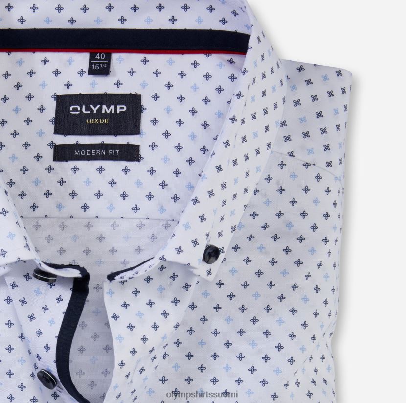 vaatetus OLYMP luxor moderni istuvuus, bisnespaita, napitus, sininen 24N6D1253