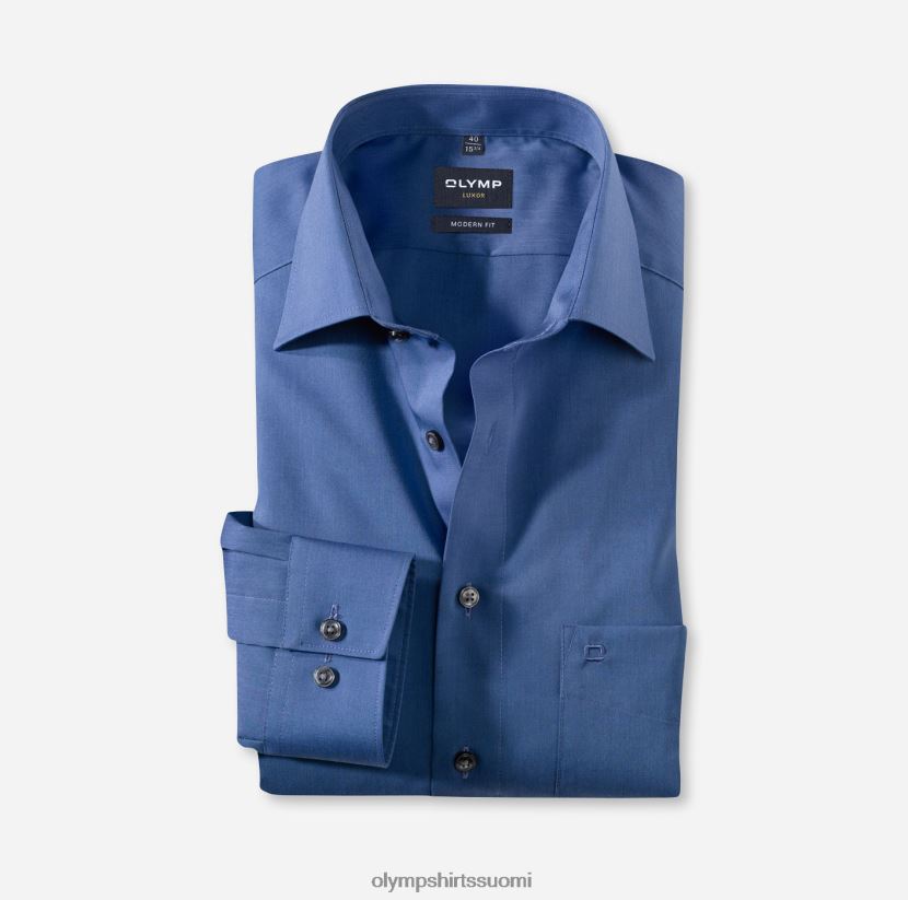 vaatetus OLYMP luxor moderni istuvuus, bisnespaita, uusi kent, indigo 24N6D1384