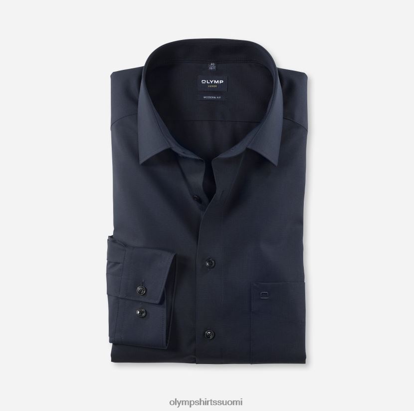 vaatetus OLYMP luxor moderni istuvuus, bisnespaita, uusi kent, indigo 24N6D1394