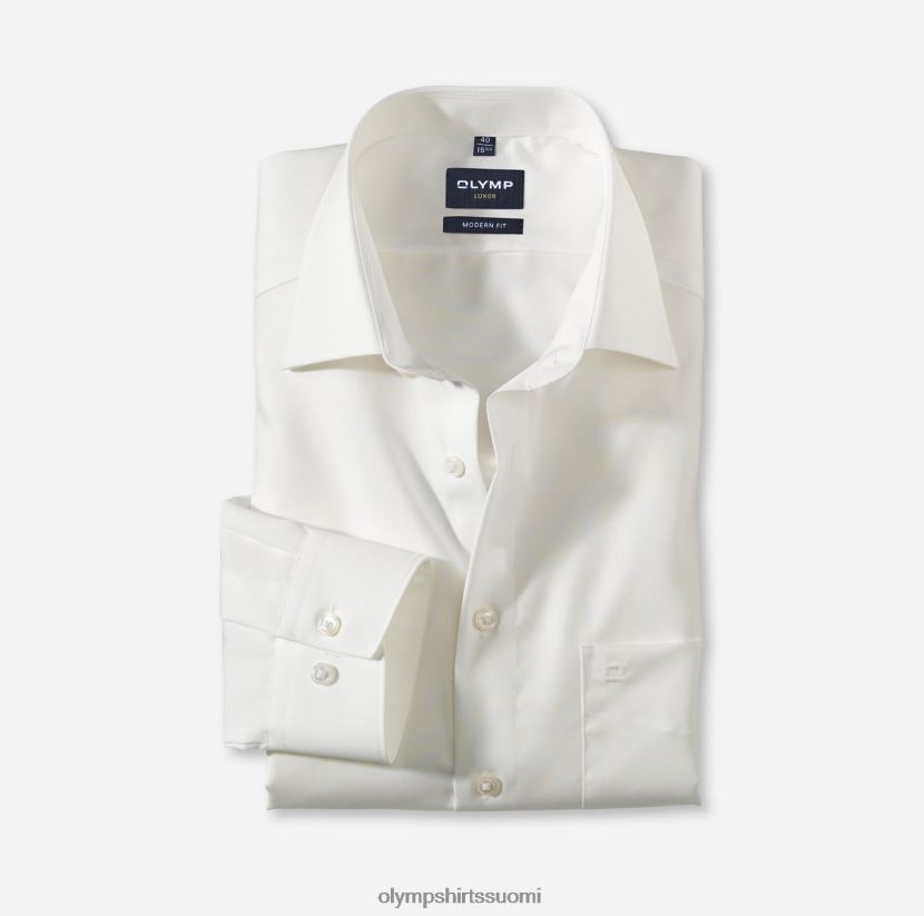 vaatetus OLYMP luxor moderni malli, bisnespaita, pitkähihainen erikoispitkä, uusi kent, beige 24N6D1451