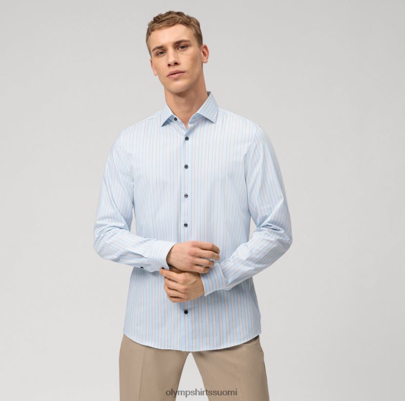 vaatetus OLYMP taso viisi 24/7 body fit, bisnespaita, kent, taupe 24N6D453