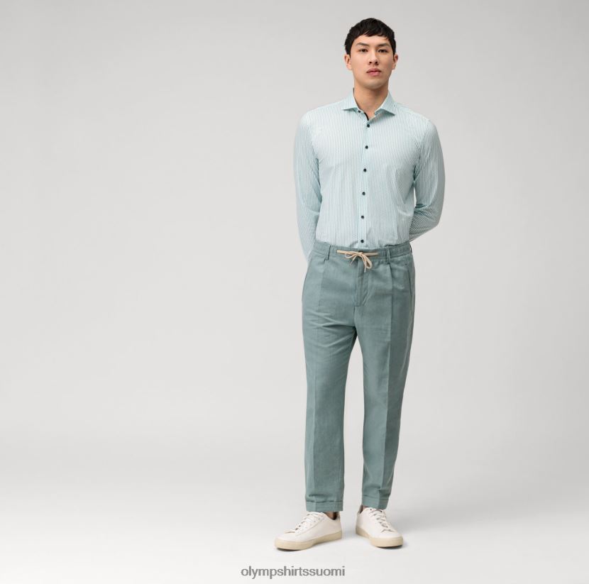 vaatetus OLYMP taso viisi 24/7 body fit, bisnespaita, kentti, smaragdi 24N6D688