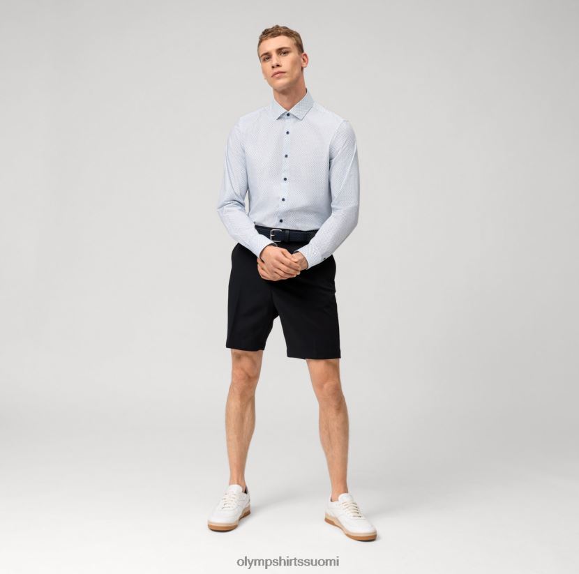 vaatetus OLYMP taso viisi 24/7 body fit, bisnespaita, moderni kent, bleu 24N6D439