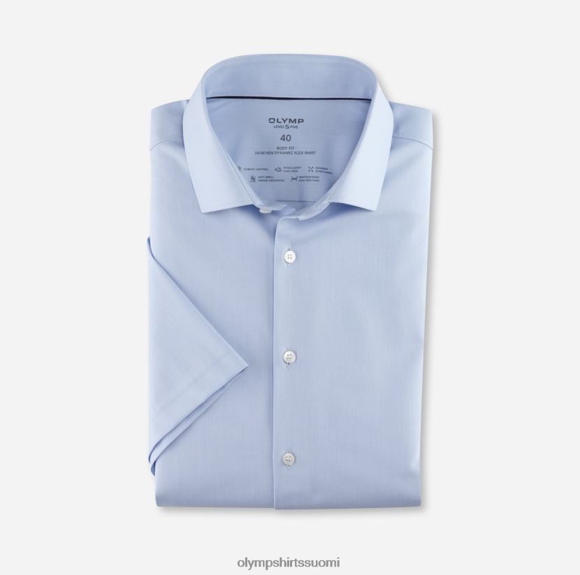 vaatetus OLYMP taso viisi 24/7 body fit, bisnespaita, moderni kent, bleu 24N6D504