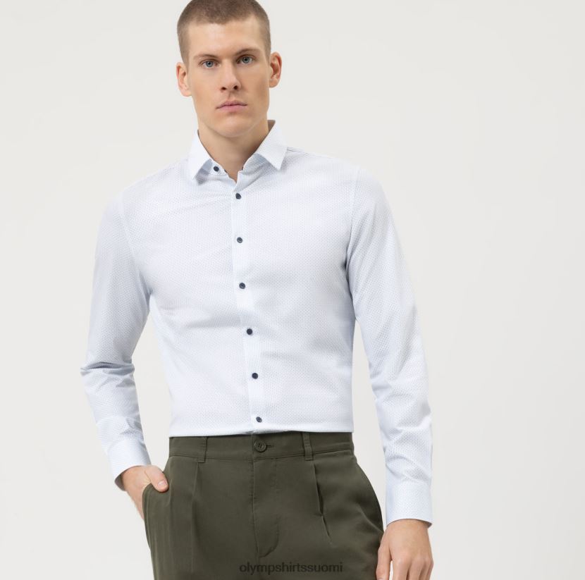 vaatetus OLYMP taso viisi 24/7 body fit, bisnespaita, moderni kent, bleu 24N6D774