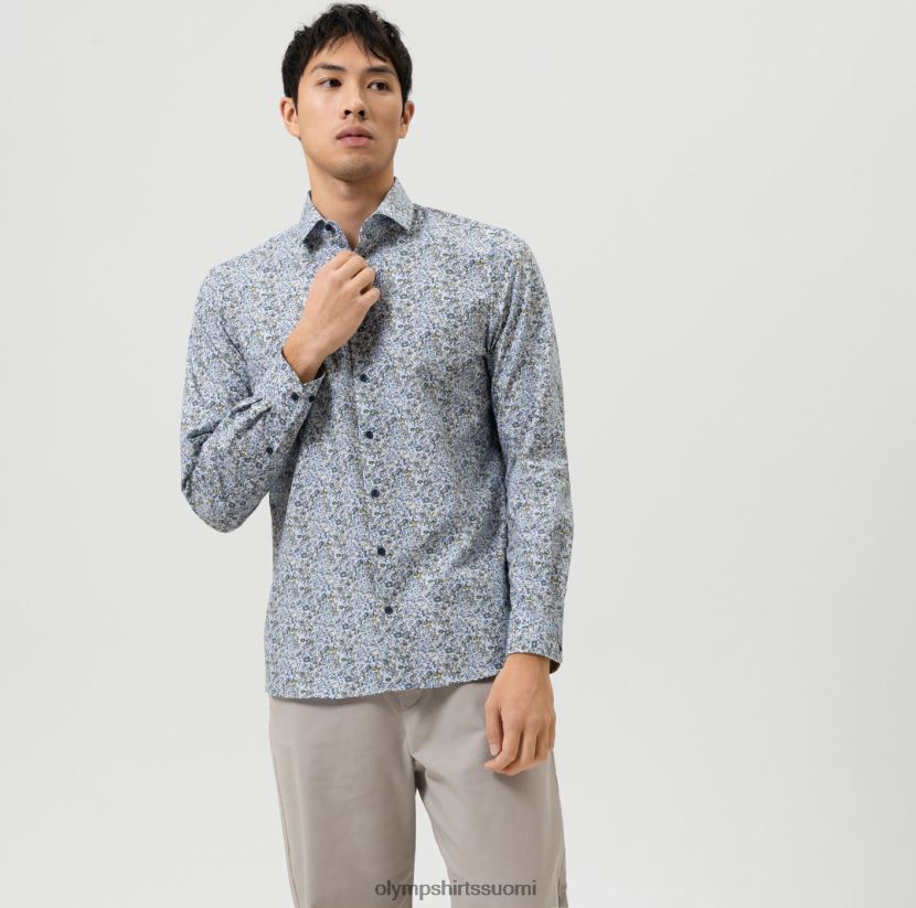 vaatetus OLYMP taso viisi 24/7 body fit, bisnespaita, moderni kent, lime 24N6D674