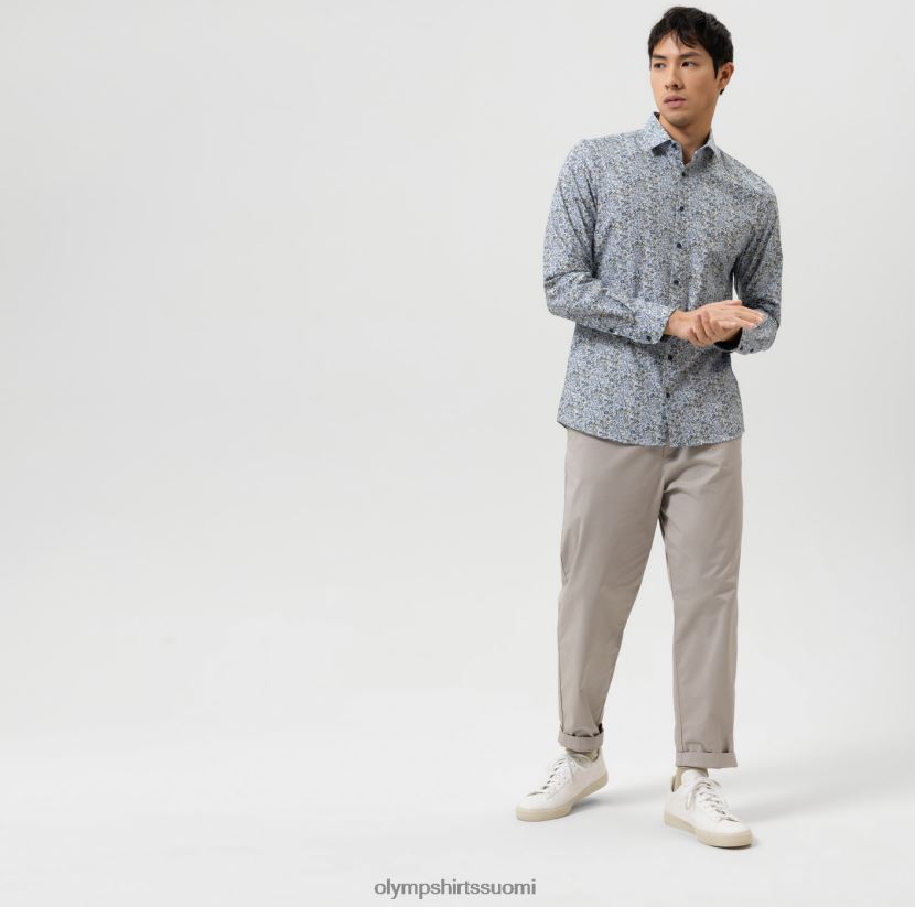 vaatetus OLYMP taso viisi 24/7 body fit, bisnespaita, moderni kent, lime 24N6D674