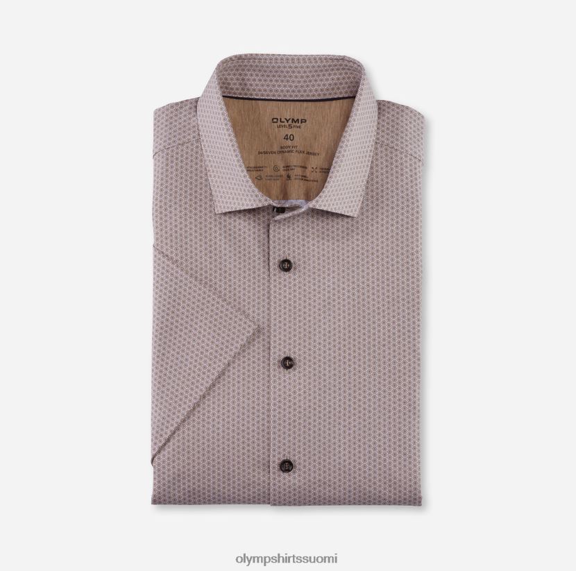 vaatetus OLYMP taso viisi 24/7 body fit, bisnespaita, moderni kent, luonnollinen 24N6D415