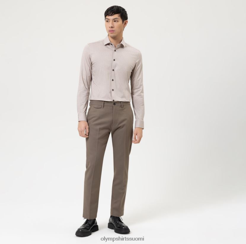 vaatetus OLYMP taso viisi 24/7 body fit, bisnespaita, moderni kent, luonnollinen 24N6D600