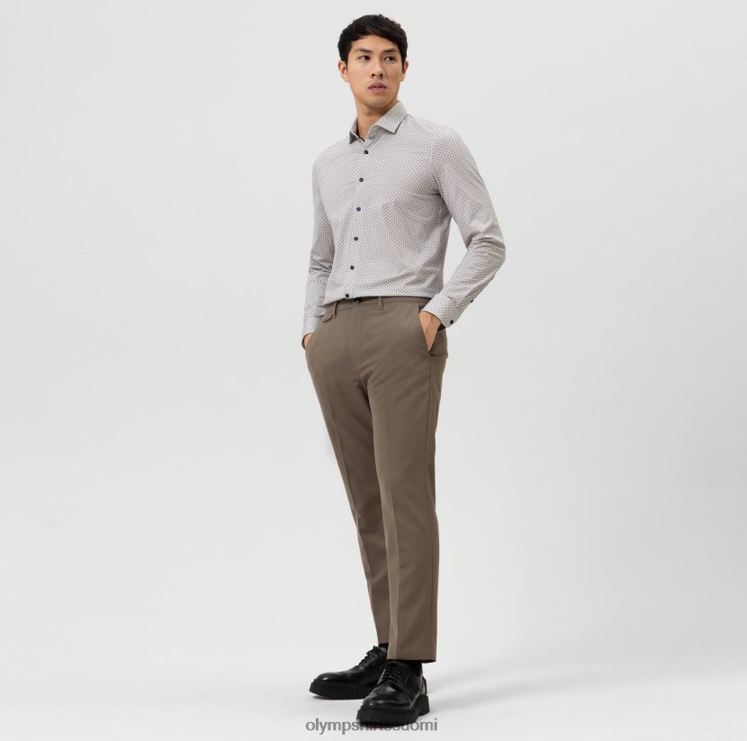 vaatetus OLYMP taso viisi 24/7 body fit, bisnespaita, moderni kent, luonnollinen 24N6D647