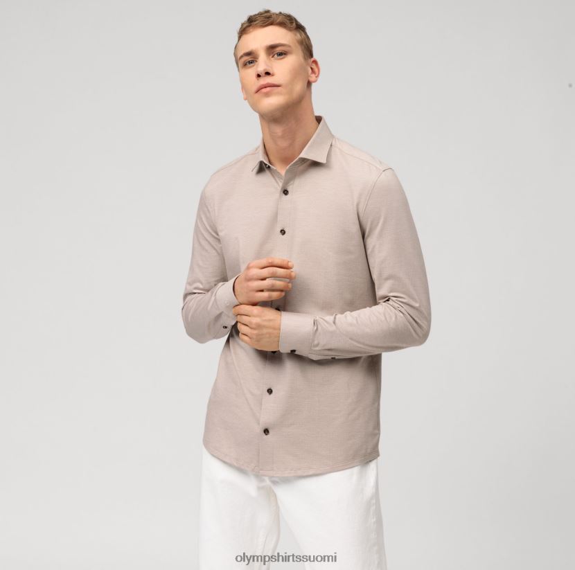 vaatetus OLYMP taso viisi 24/7 body fit, bisnespaita, moderni kent, luonnollinen 24N6D742