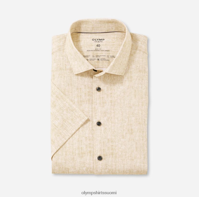 vaatetus OLYMP taso viisi 24/7 body fit, bisnespaita, moderni kent, messinki 24N6D658