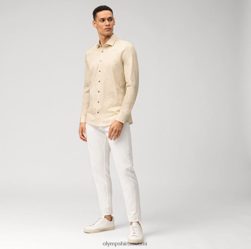 vaatetus OLYMP taso viisi 24/7 body fit, bisnespaita, moderni kent, messinki 24N6D712