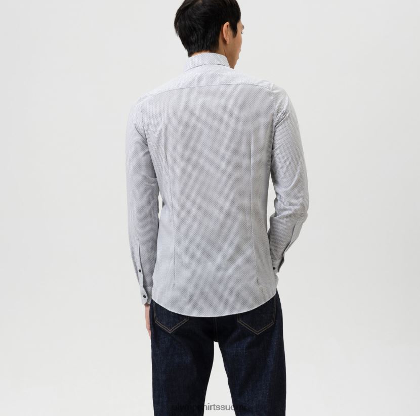 vaatetus OLYMP taso viisi 24/7 body fit, bisnespaita, moderni kent, musta 24N6D781