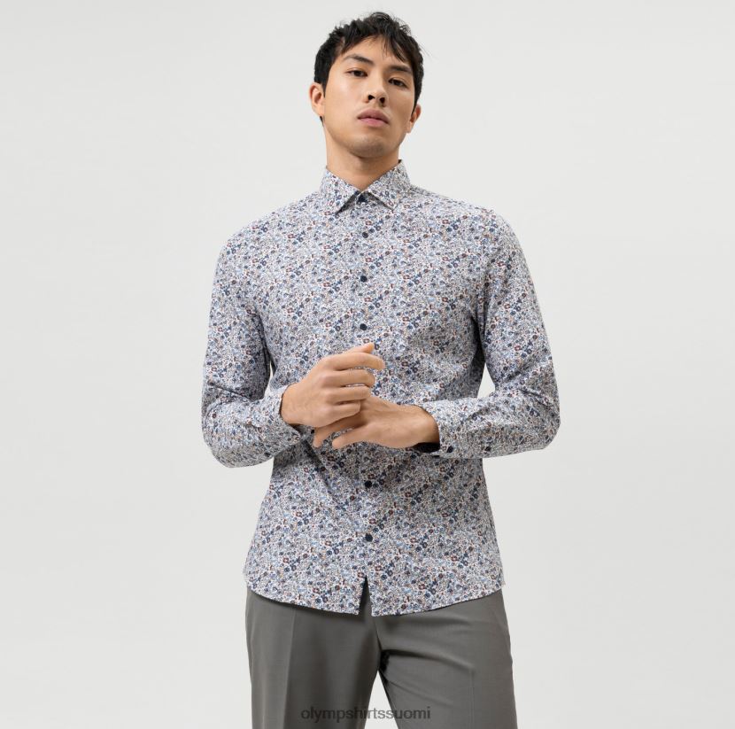 vaatetus OLYMP taso viisi 24/7 body fit, bisnespaita, moderni kent, punainen 24N6D778