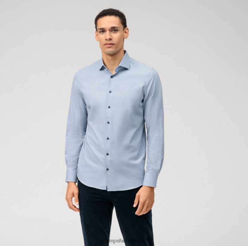 vaatetus OLYMP taso viisi 24/7 body fit, työpaita, kent, bleu 24N6D448