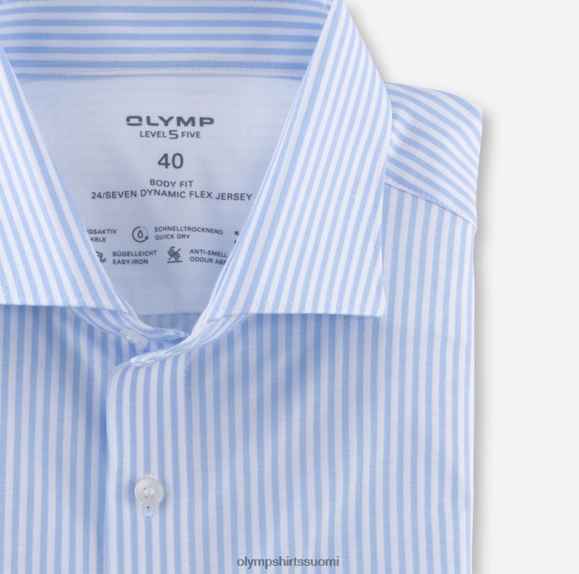 vaatetus OLYMP taso viisi 24/7 body fit, työpaita, kent, bleu 24N6D470