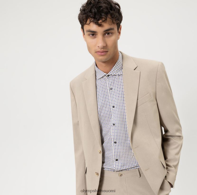 vaatetus OLYMP taso viisi 24/7 body fit, työpaita, kent, luonnollinen 24N6D773