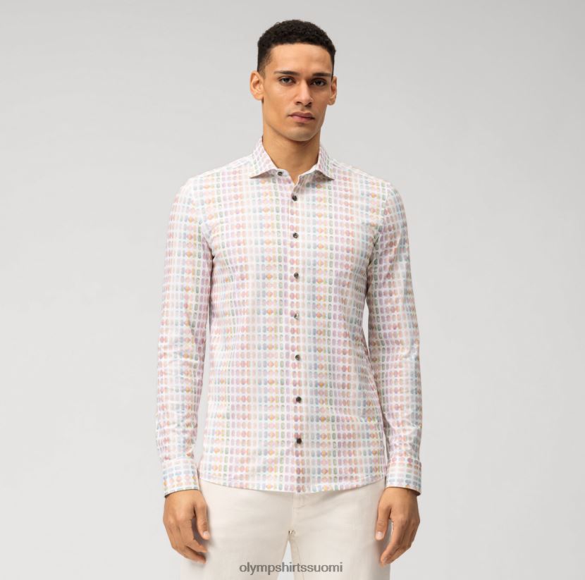 vaatetus OLYMP taso viisi 24/7 body fit, työpaita, kent, pinkki 24N6D681