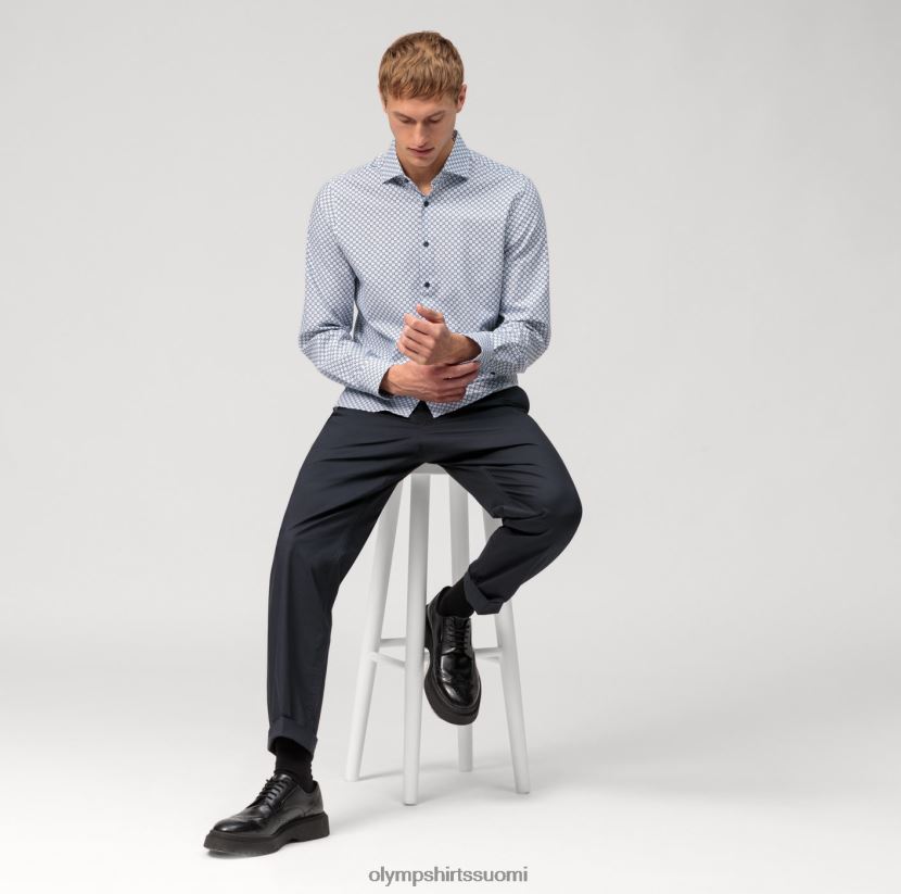 vaatetus OLYMP taso viisi 24/7 body fit, työpaita, pitkähihainen extra pitkä, kent, bleu 24N6D877