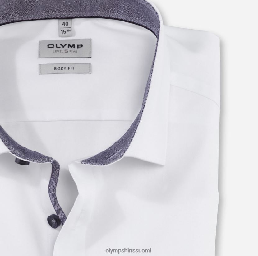 vaatetus OLYMP tason viisi body fit, bisnespaita, moderni kent, antrasiitti 24N6D687