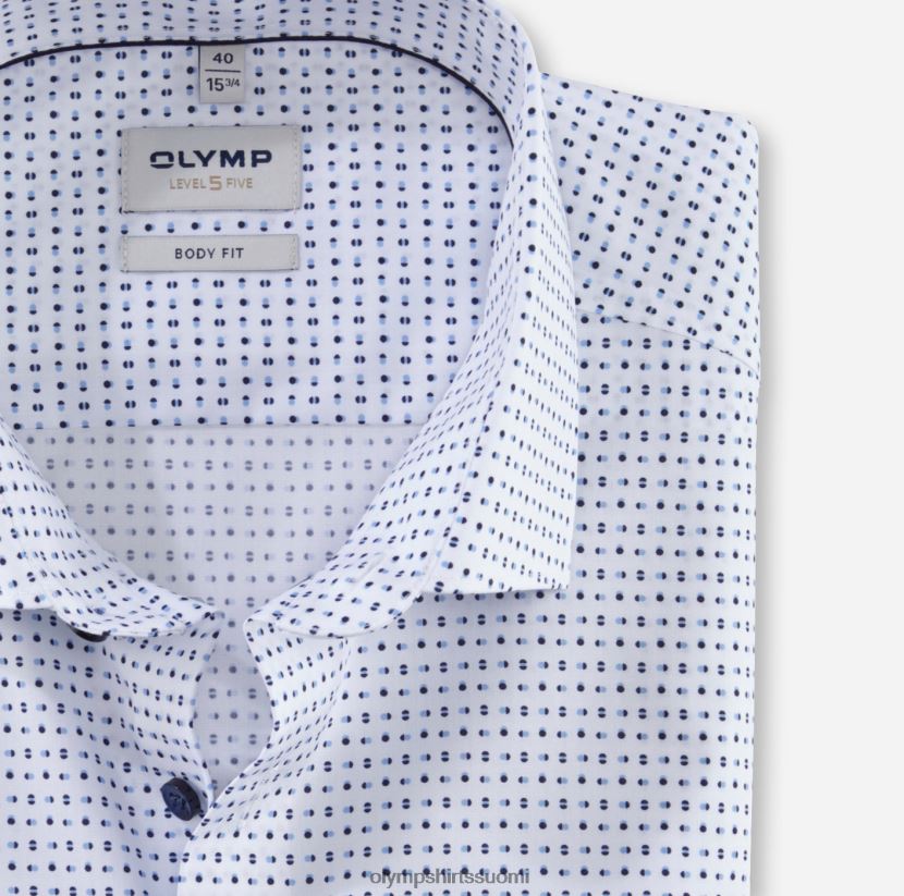 vaatetus OLYMP tason viisi body fit, bisnespaita, moderni kent, bleu 24N6D343