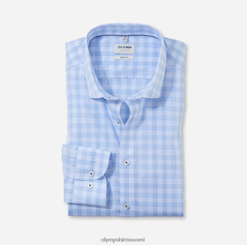 vaatetus OLYMP tason viisi body fit, bisnespaita, moderni kent, bleu 24N6D408