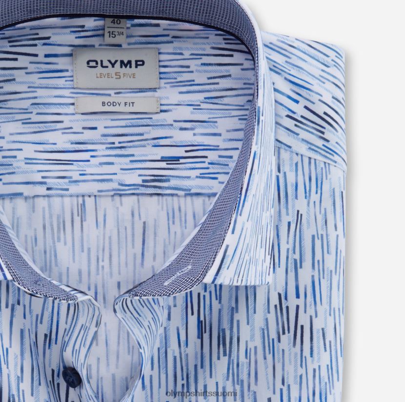 vaatetus OLYMP tason viisi body fit, bisnespaita, moderni kent, bleu 24N6D612