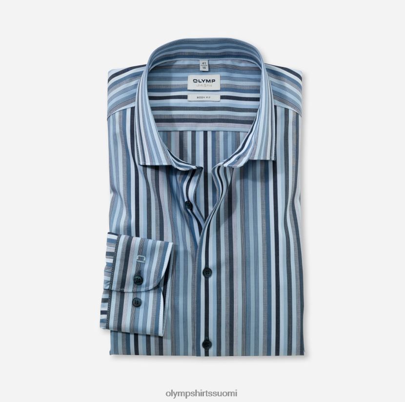 vaatetus OLYMP tason viisi body fit, bisnespaita, moderni kent, bleu 24N6D644