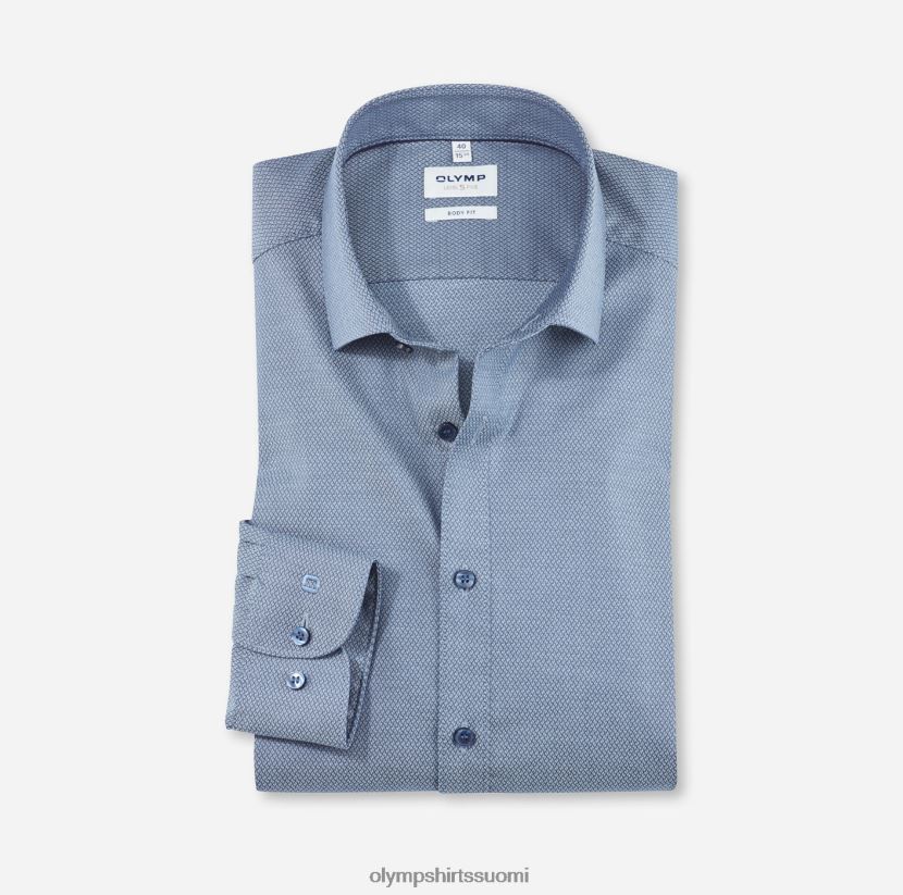 vaatetus OLYMP tason viisi body fit, bisnespaita, moderni kent, bleu 24N6D747