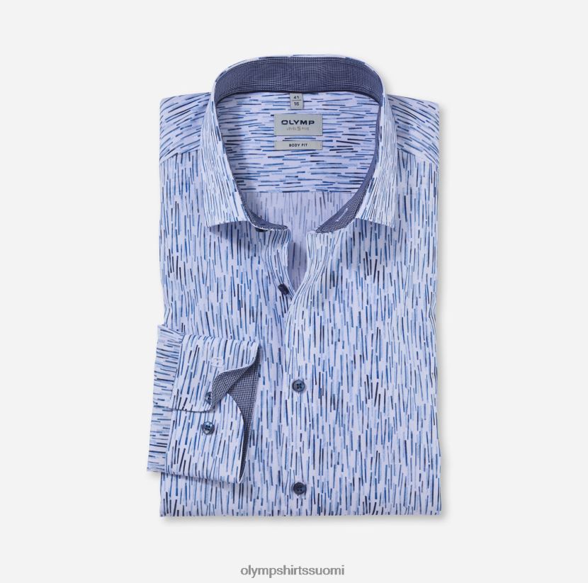 vaatetus OLYMP tason viisi body fit, bisnespaita, moderni kent, bleu 24N6D748