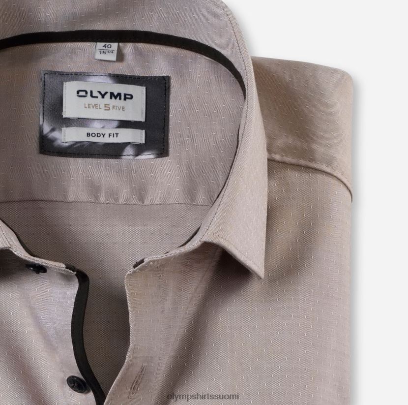 vaatetus OLYMP tason viisi body fit, bisnespaita, moderni kent, luonnollinen 24N6D353