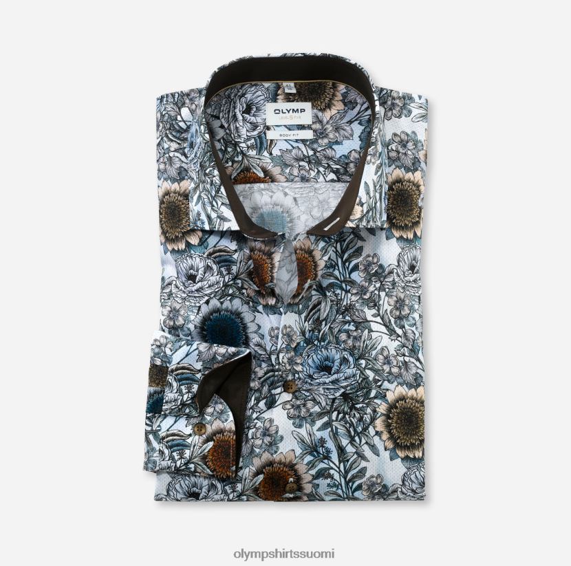 vaatetus OLYMP tason viisi body fit, bisnespaita, moderni kent, luonnollinen 24N6D751