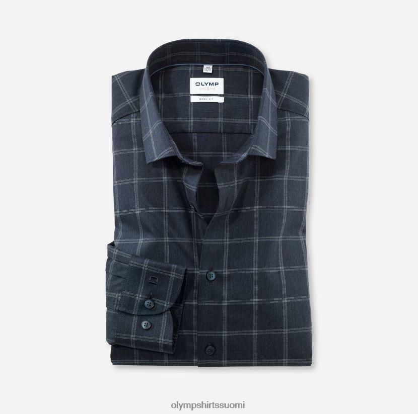 vaatetus OLYMP tason viisi body fit, bisnespaita, moderni kent, meri 24N6D620