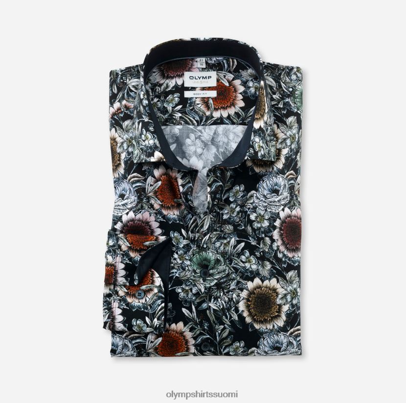 vaatetus OLYMP tason viisi body fit, bisnespaita, moderni kent, meri 24N6D646