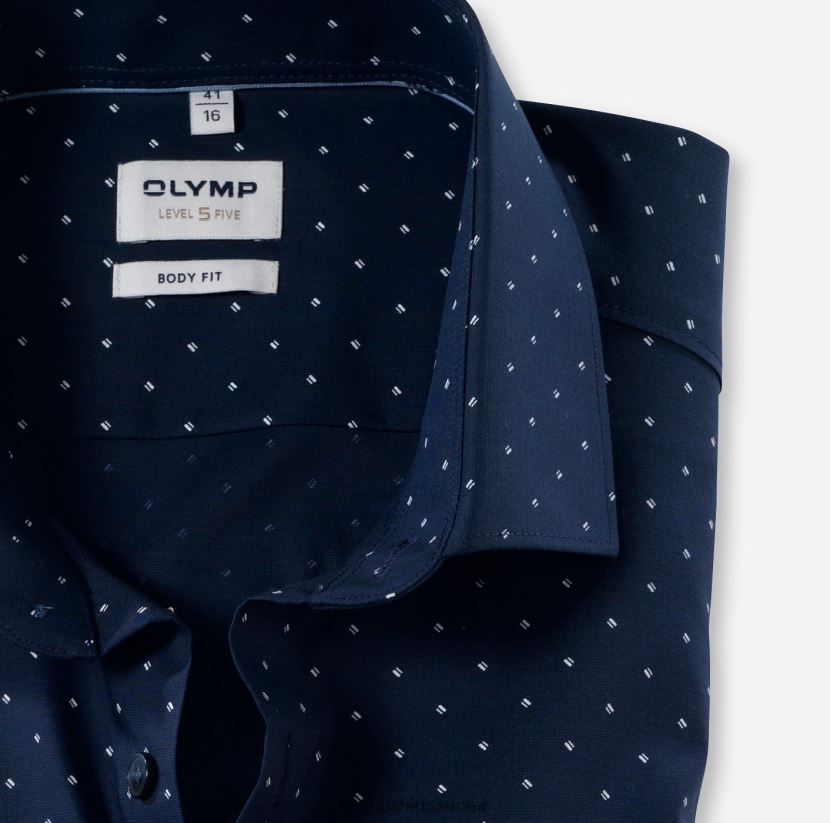 vaatetus OLYMP tason viisi body fit, bisnespaita, moderni kent, meri 24N6D692