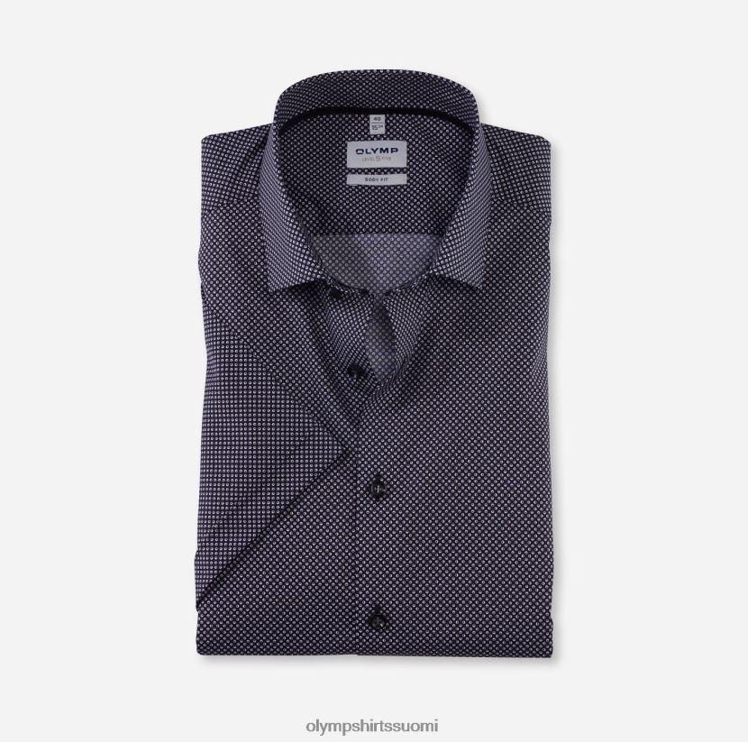 vaatetus OLYMP tason viisi body fit, bisnespaita, moderni kent, musta 24N6D622