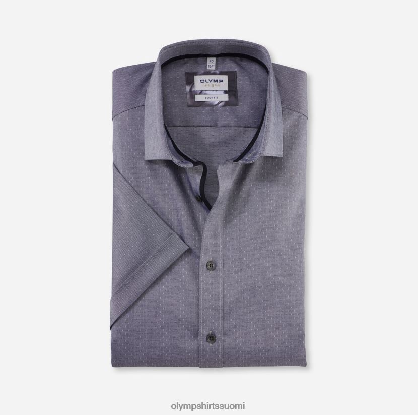 vaatetus OLYMP tason viisi body fit, bisnespaita, moderni kent, musta 24N6D766