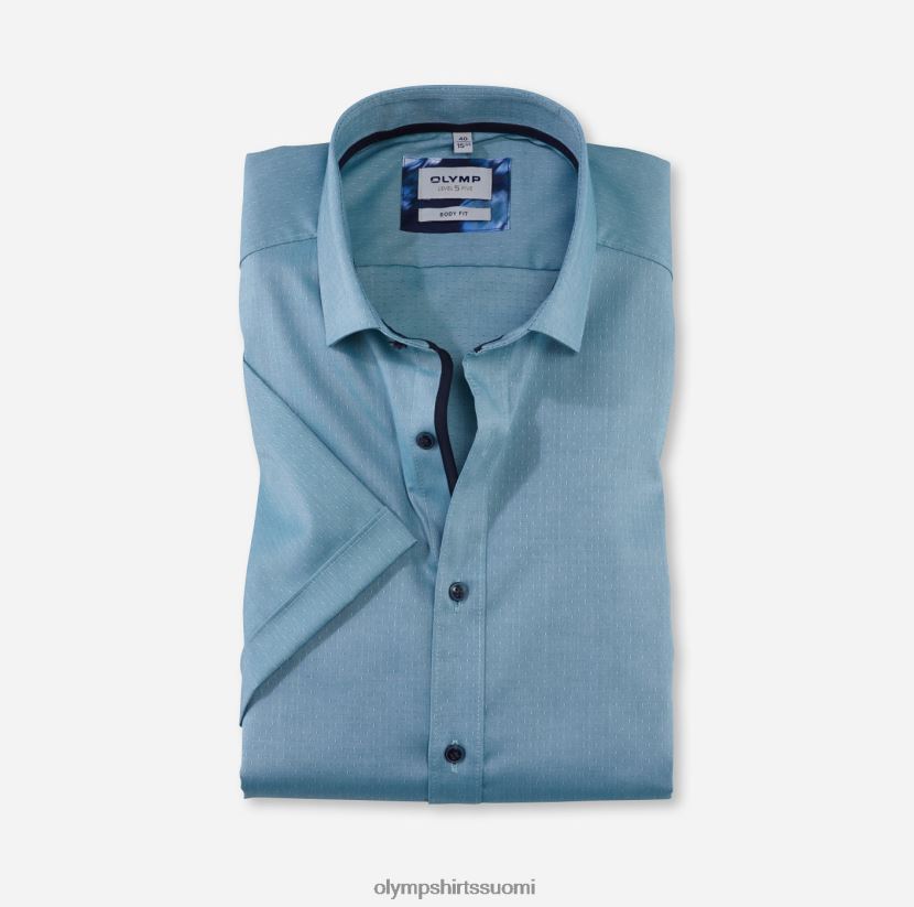 vaatetus OLYMP tason viisi body fit, bisnespaita, moderni kent, smaragdi 24N6D588