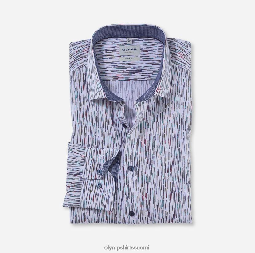 vaatetus OLYMP tason viisi body fit, bisnespaita, moderni kent, smaragdi 24N6D714