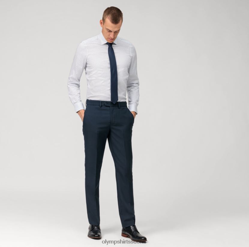 vaatetus OLYMP tason viisi body fit, bisnespaita, new york kent, bleu 24N6D575