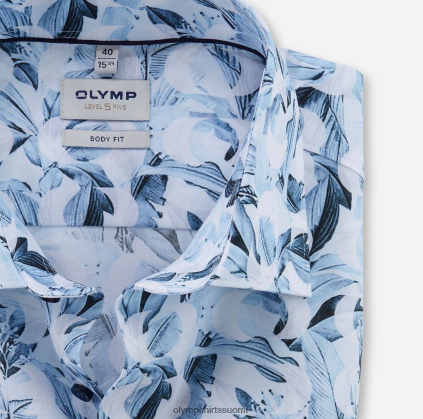 vaatetus OLYMP tason viisi body fit, bisnespaita, new york kent, bleu 24N6D664