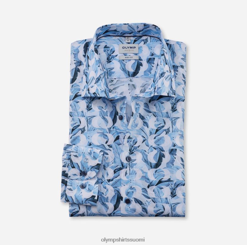 vaatetus OLYMP tason viisi body fit, bisnespaita, new york kent, bleu 24N6D728