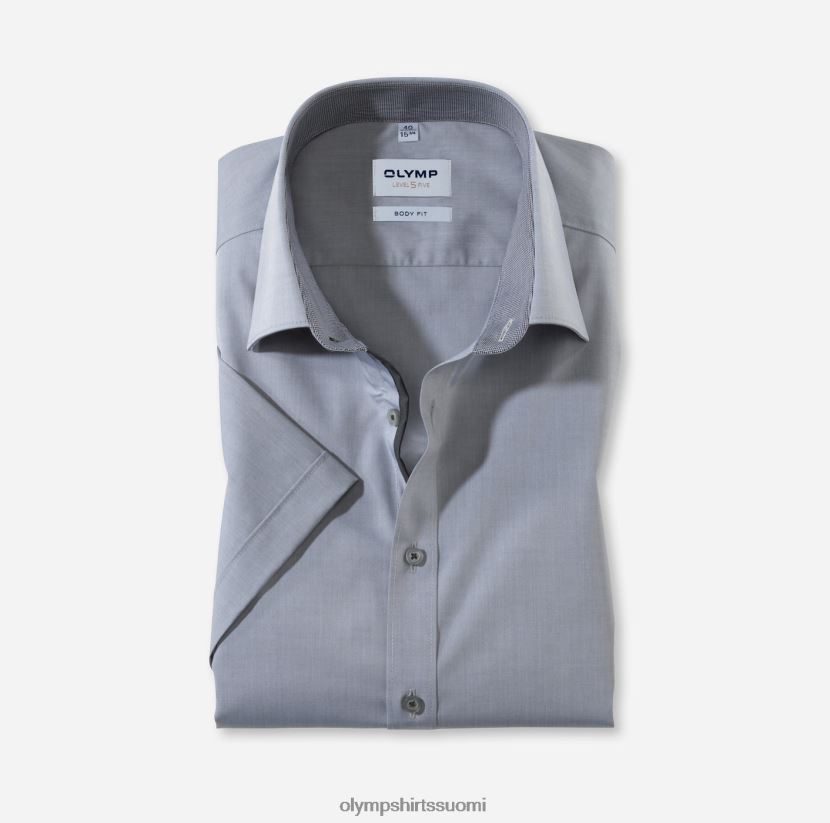 vaatetus OLYMP tason viisi body fit, bisnespaita, new york kent, keskiharmaa 24N6D472