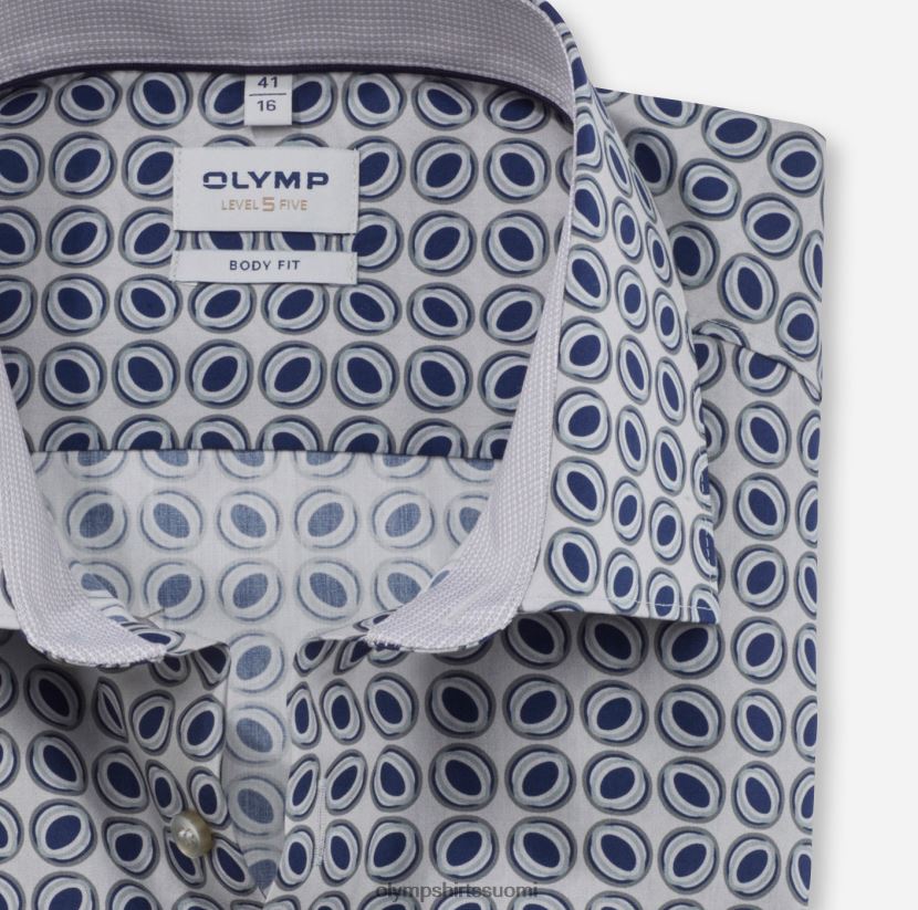 vaatetus OLYMP tason viisi body fit, bisnespaita, new york kent, taupe 24N6D741